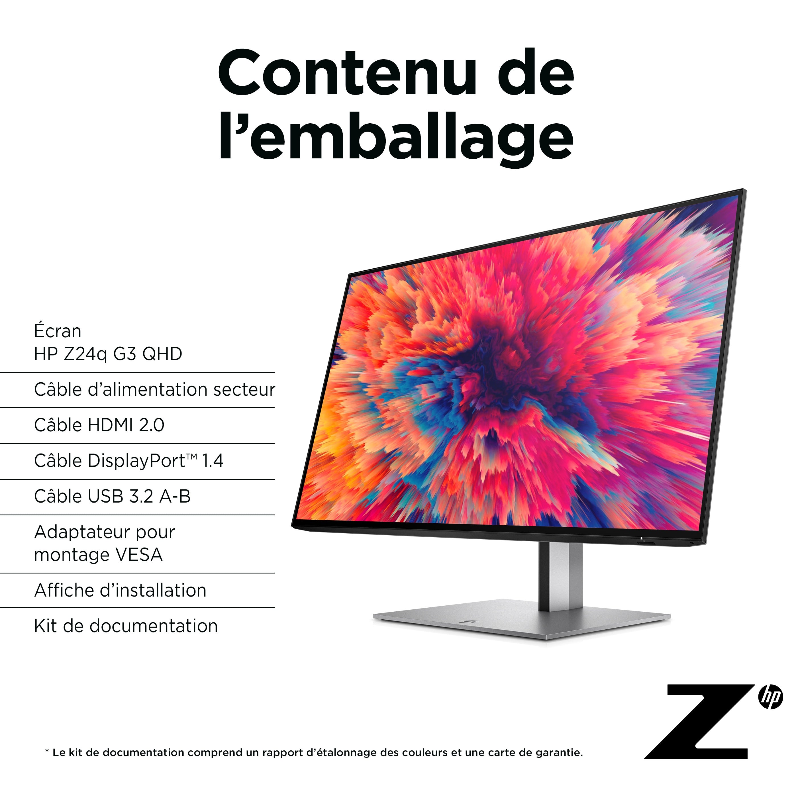 HP Z24q G3 Écran QHD