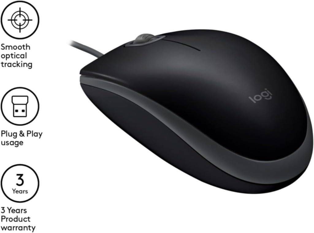Logitech B110 Souris Filaire