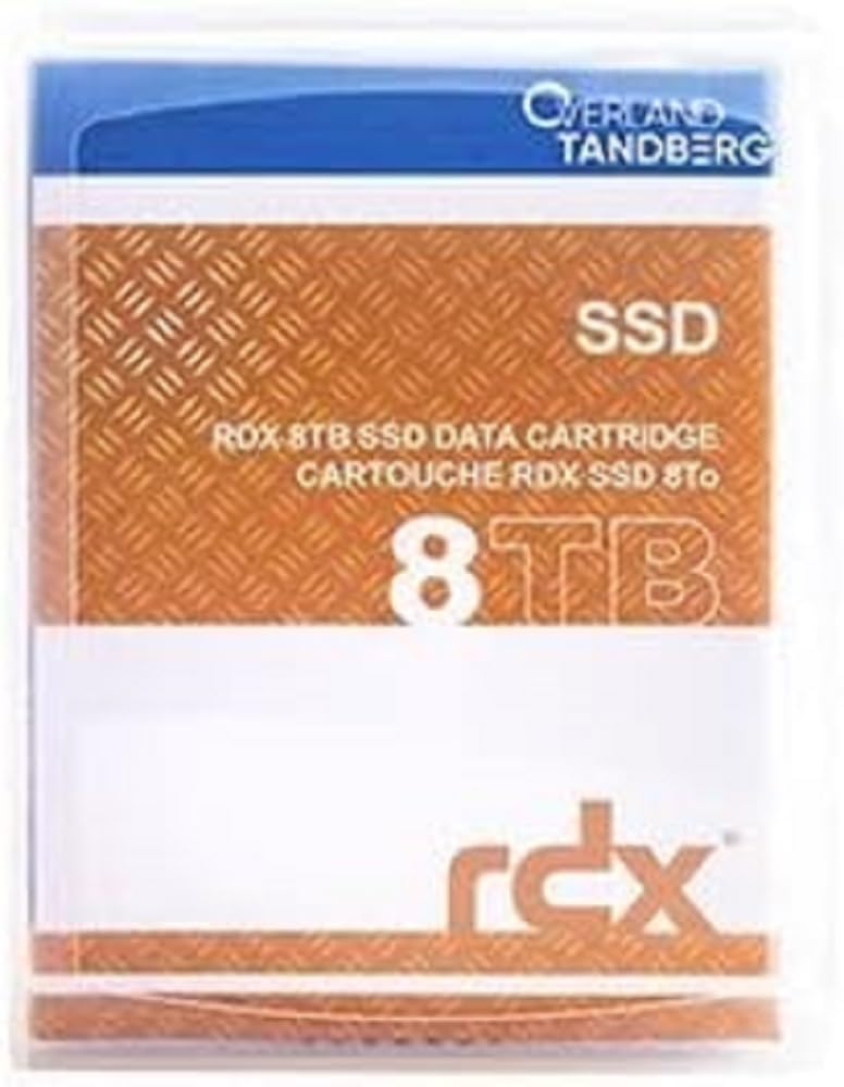 Tandberg Solution de sauvegarde RDX 8 To Cartouche