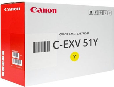 Canon C-EXV 51 Toner Jaune d'origine – 60 000 pages