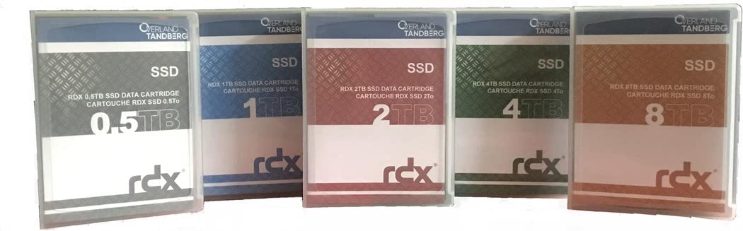 Tandberg Solution de sauvegarde RDX 2 To Cartouche
