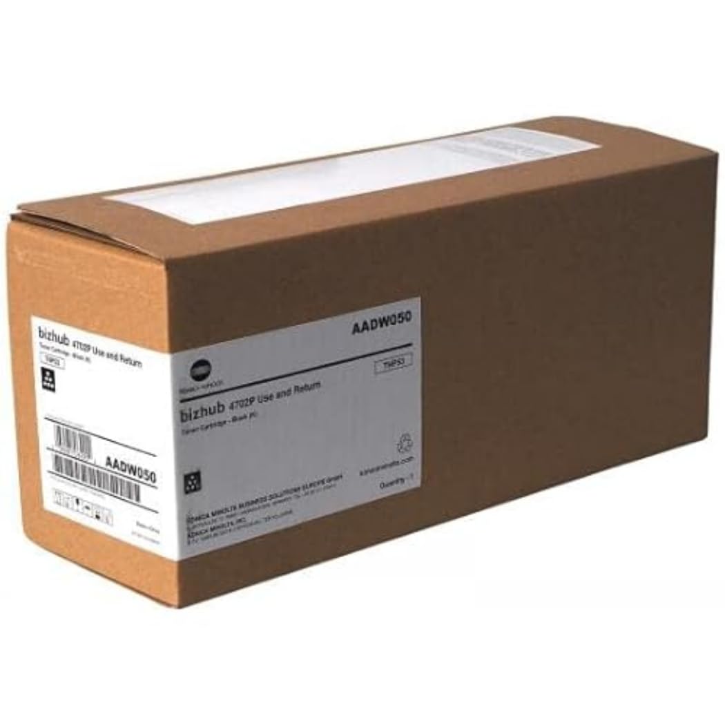 Konica Minolta AADW050 Cartouche d'encre Noir d'origine – 25 000 pages