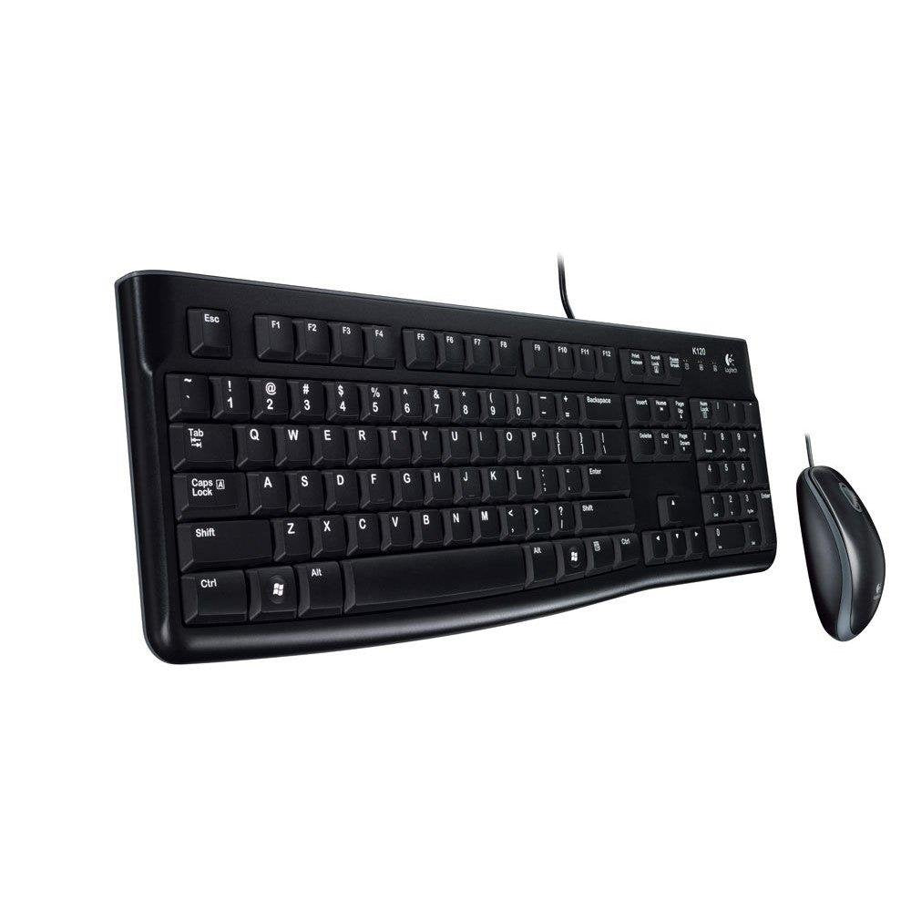 Logitech MK120 Ensemble clavier + souris Filaire QWERTY