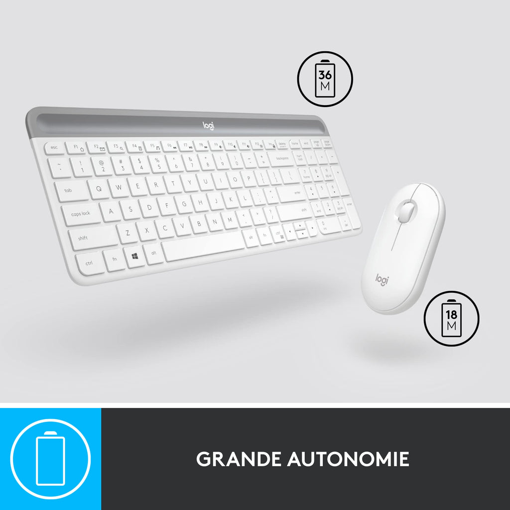 Logitech MK470 Ensemble clavier + souris Sans fil