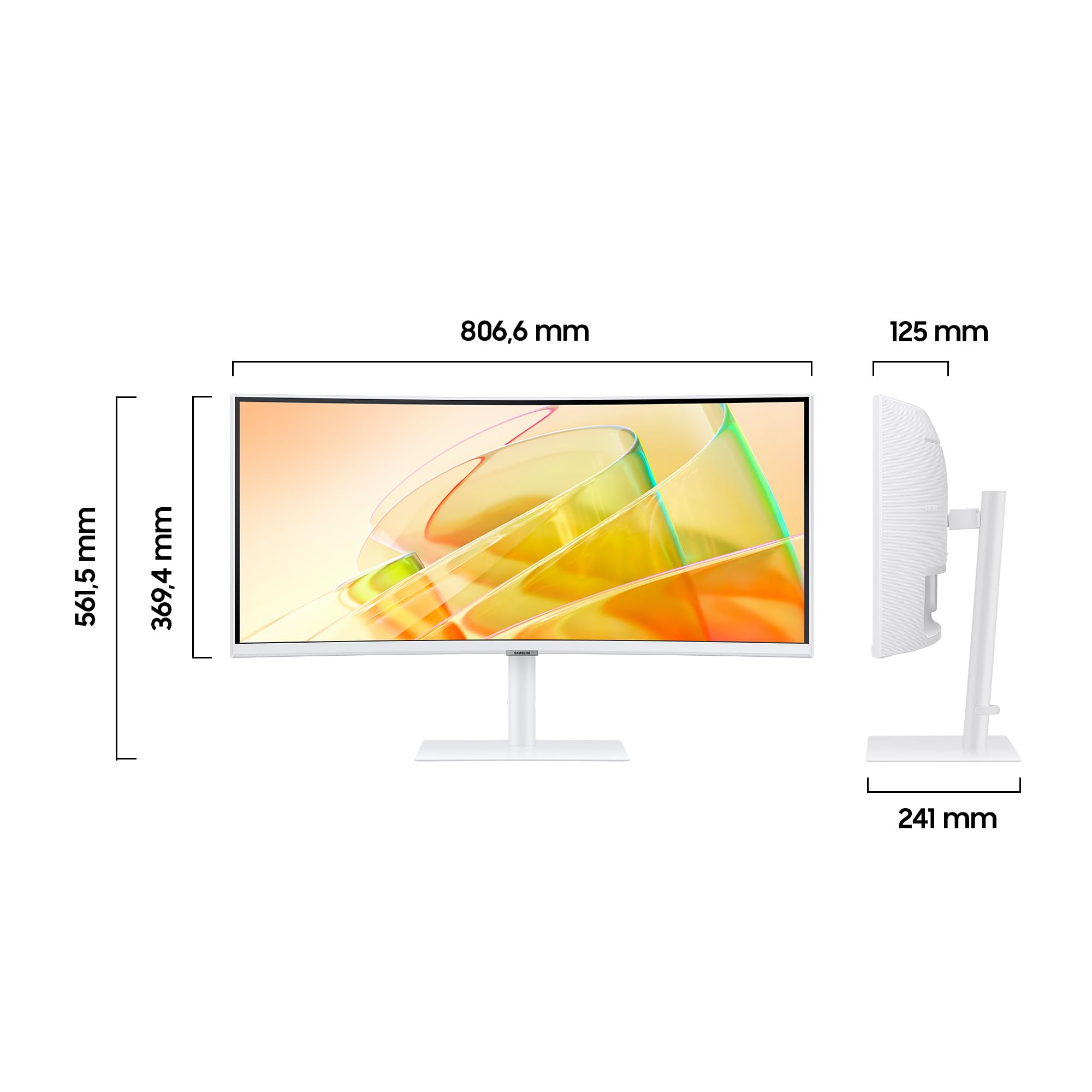 Samsung ViewFinity S6 Écran 34" WQHD VA