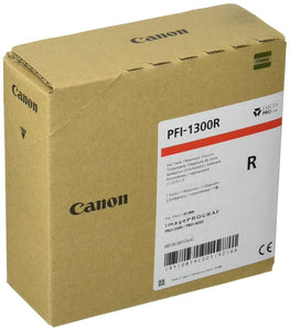 Canon PFI-1300R Cartouche d'encre Rouge d'origine