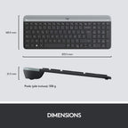 Logitech MK470 Ensemble clavier + souris Sans fil