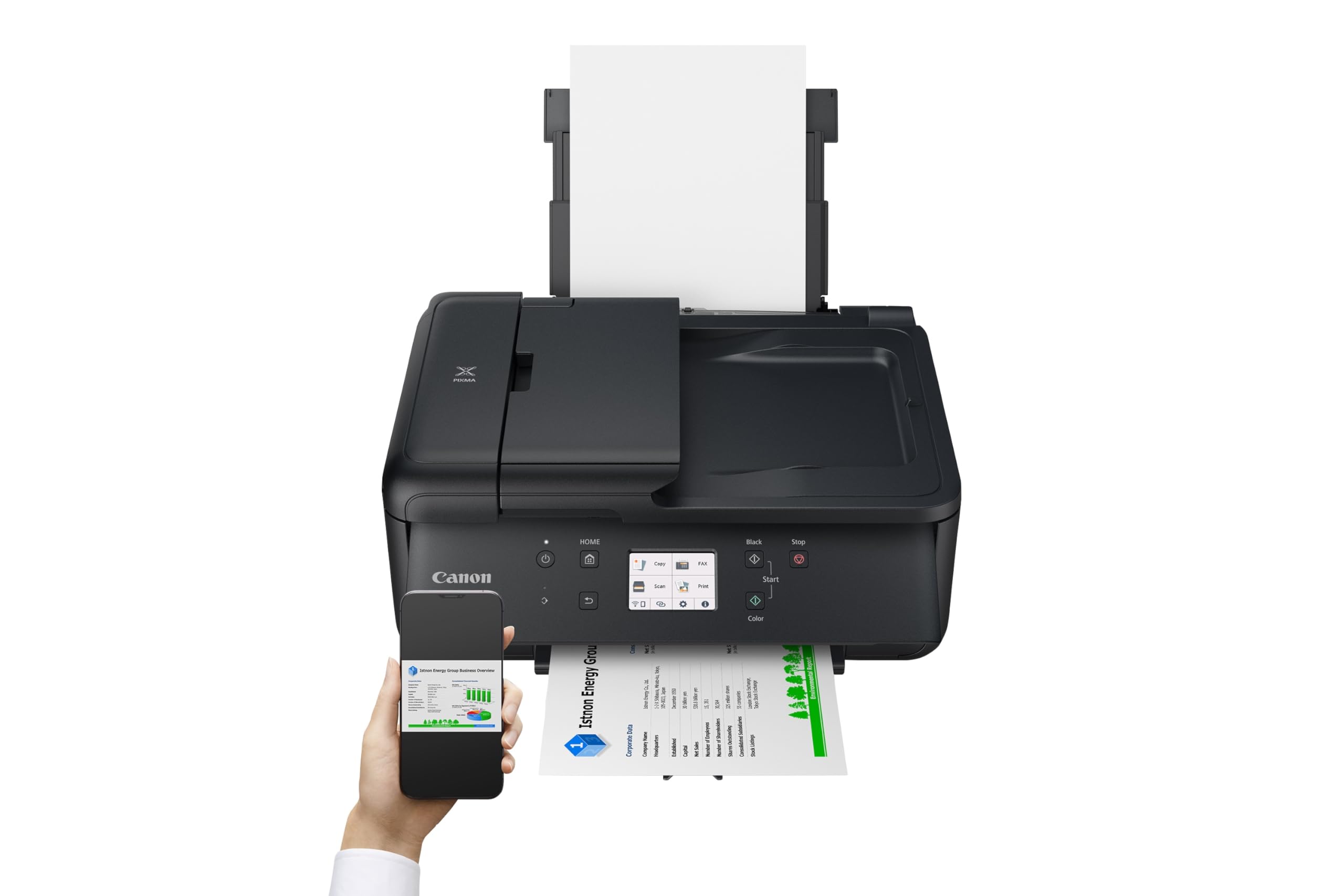 Canon TR7650 Imprimante multifonction Jet d'encre Couleur A4 Wi-Fi