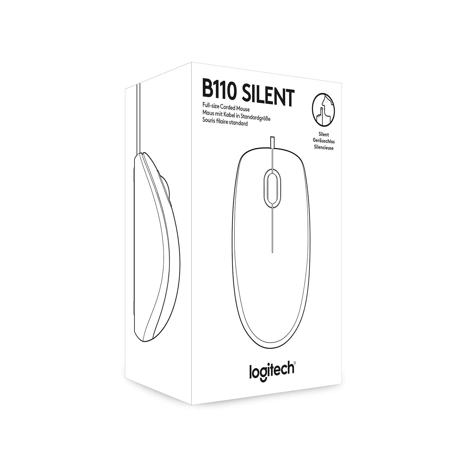 Logitech B110 Souris Filaire