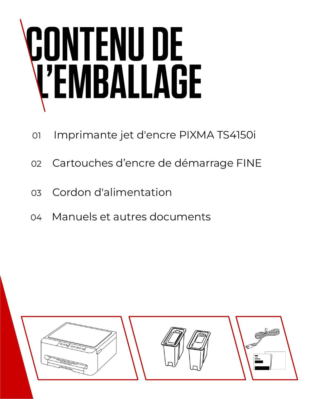 Canon Imprimante multifonction Jet d'encre Couleur
