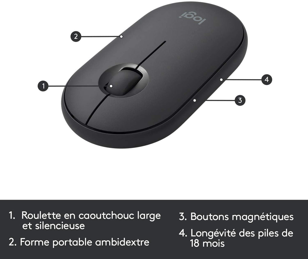 Logitech MK470 Ensemble clavier + souris Sans fil
