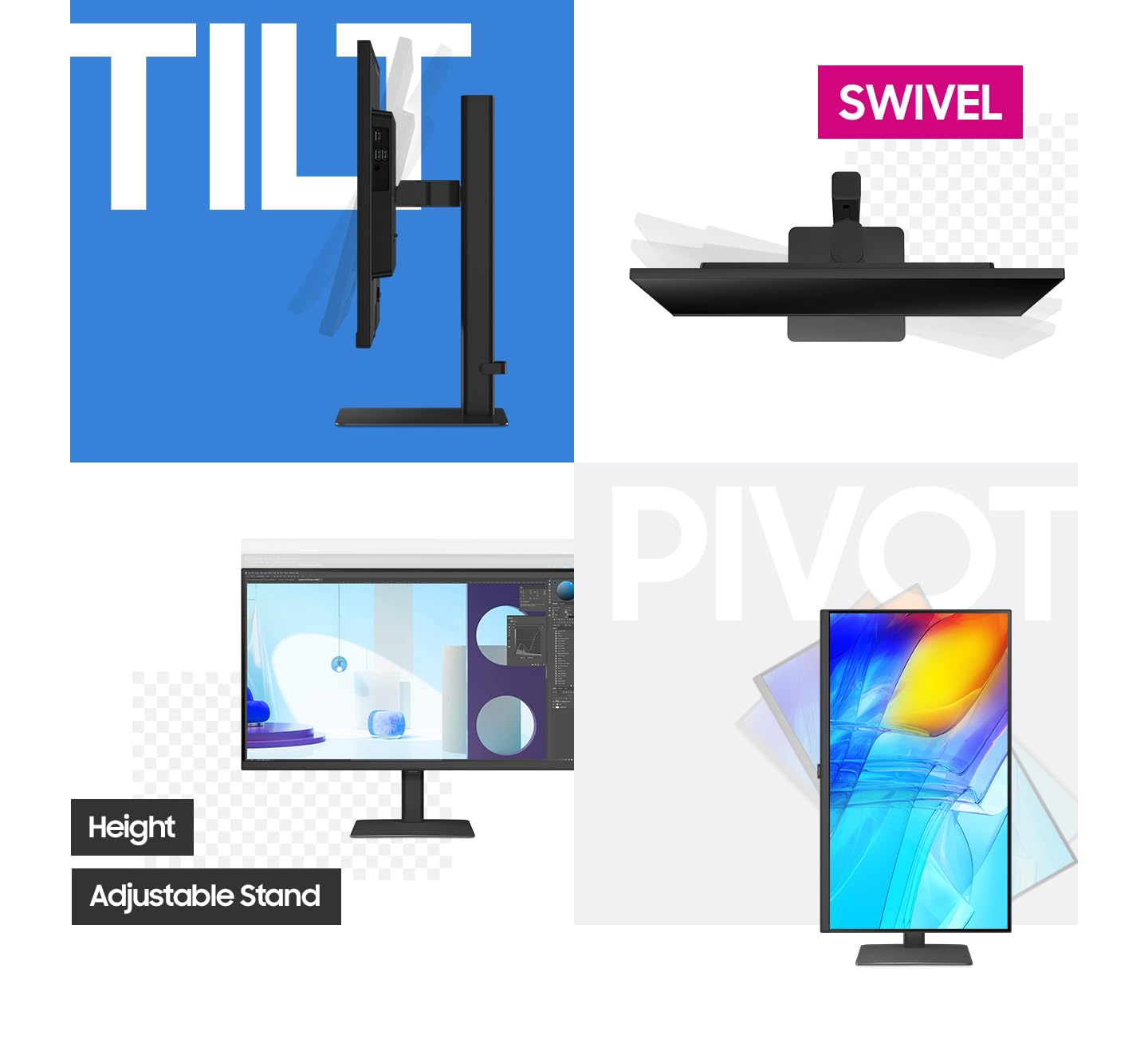 Samsung ViewFinity Écran 27" UHD 4K IPS