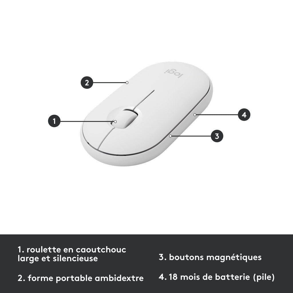Logitech MK470 Ensemble clavier + souris Sans fil