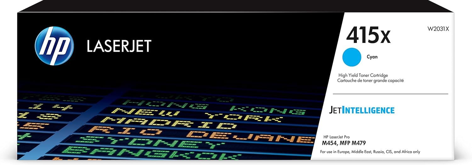 HP W2031X Toner Cyan d'origine