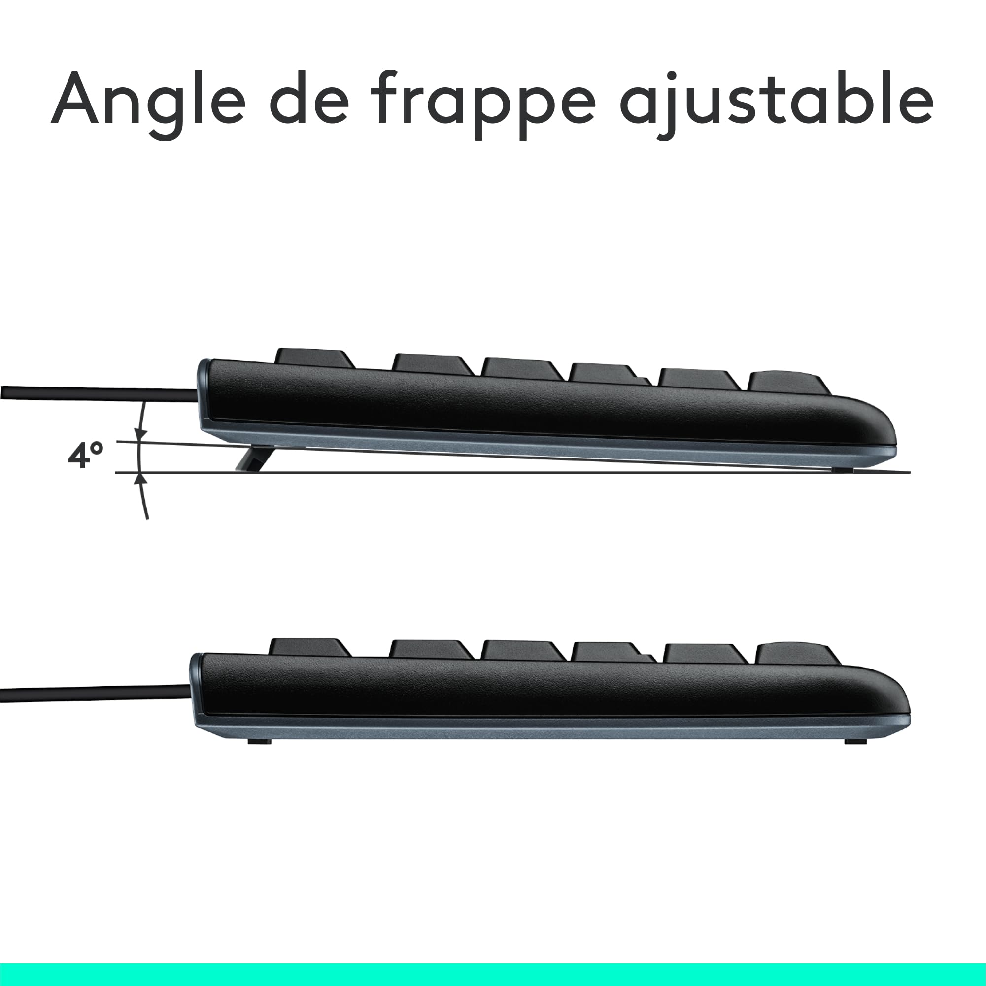 Logitech MK120 Ensemble clavier + souris Filaire AZERTY