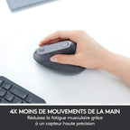 Logitech MX Vertical Souris Bluetooth, Sans fil