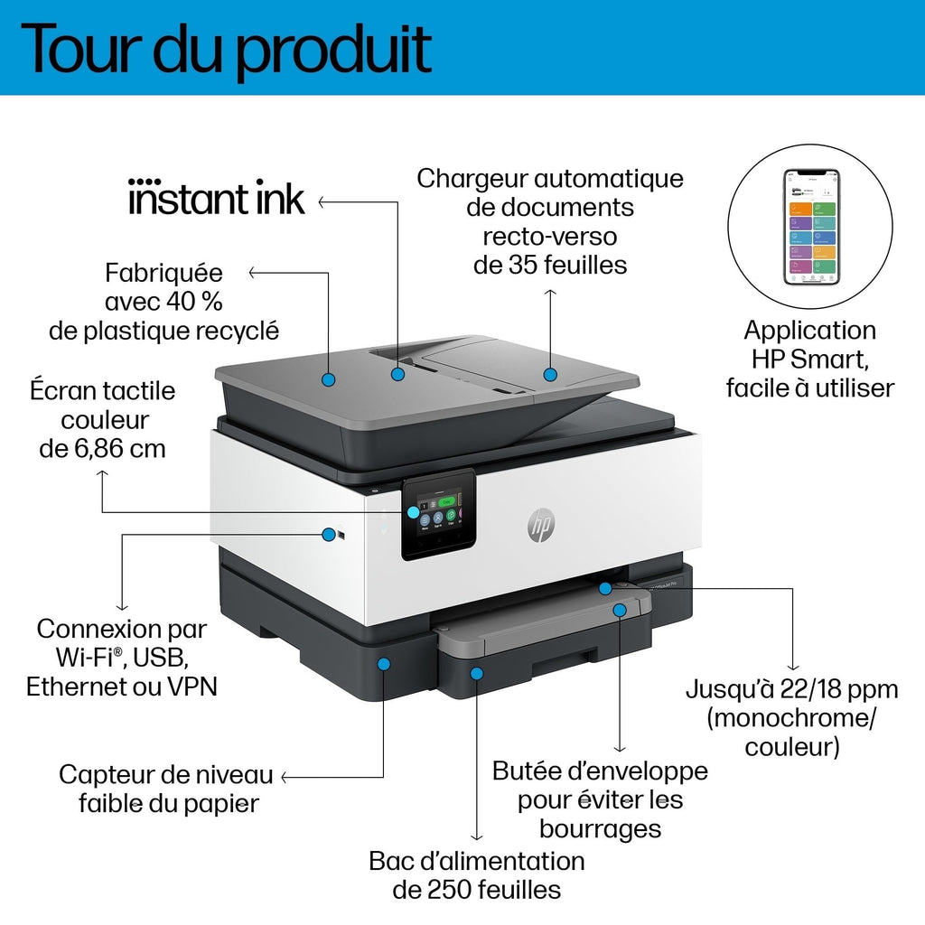 HP Imprimante Jet d'encre