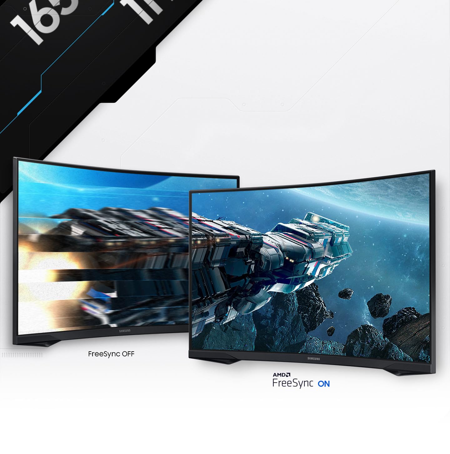 Samsung Odyssey G5 Écran 32" QHD VA 165 Hz