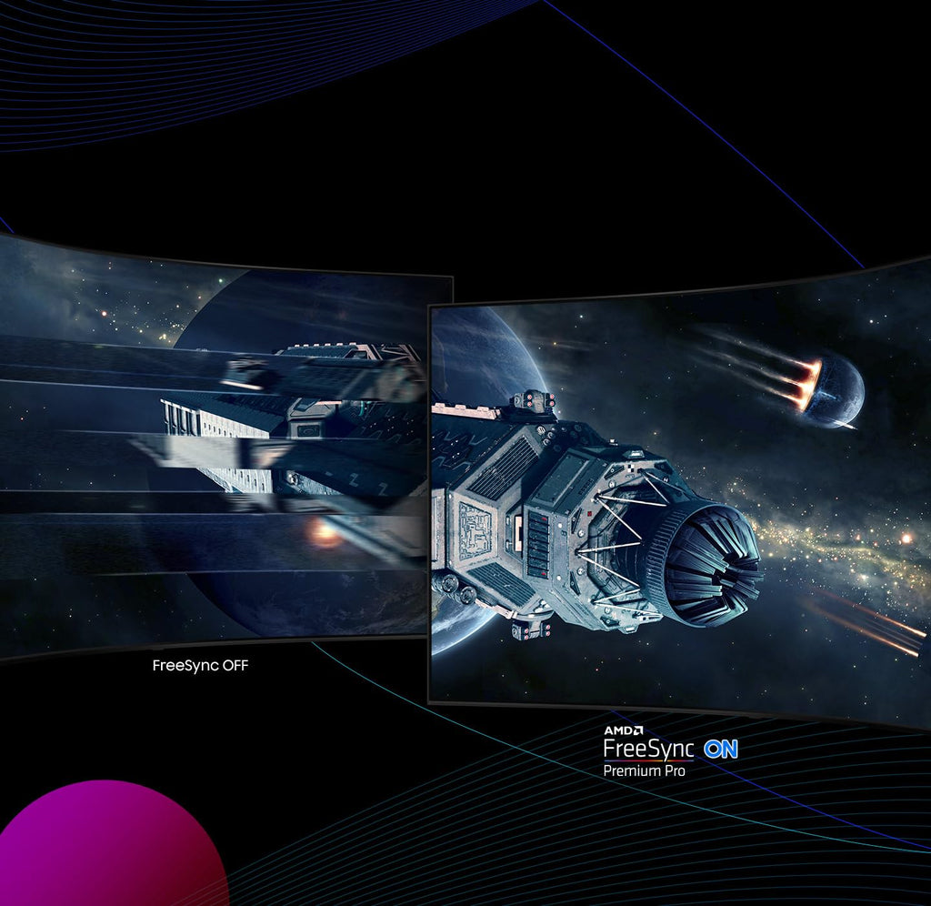 Samsung Odyssey Ark Écran 55" UHD 4K Mini LED 165 Hz