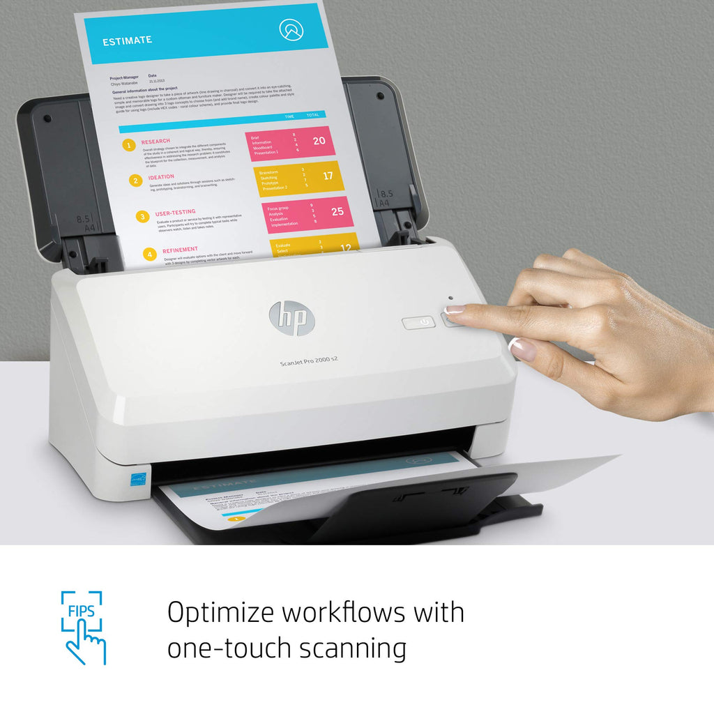 HP 6FW06A Scanner