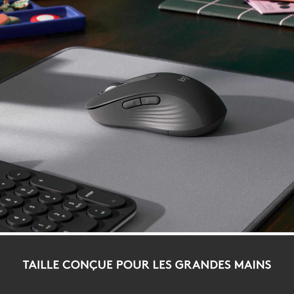 Logitech Signature M650 L Souris Bluetooth, Sans fil