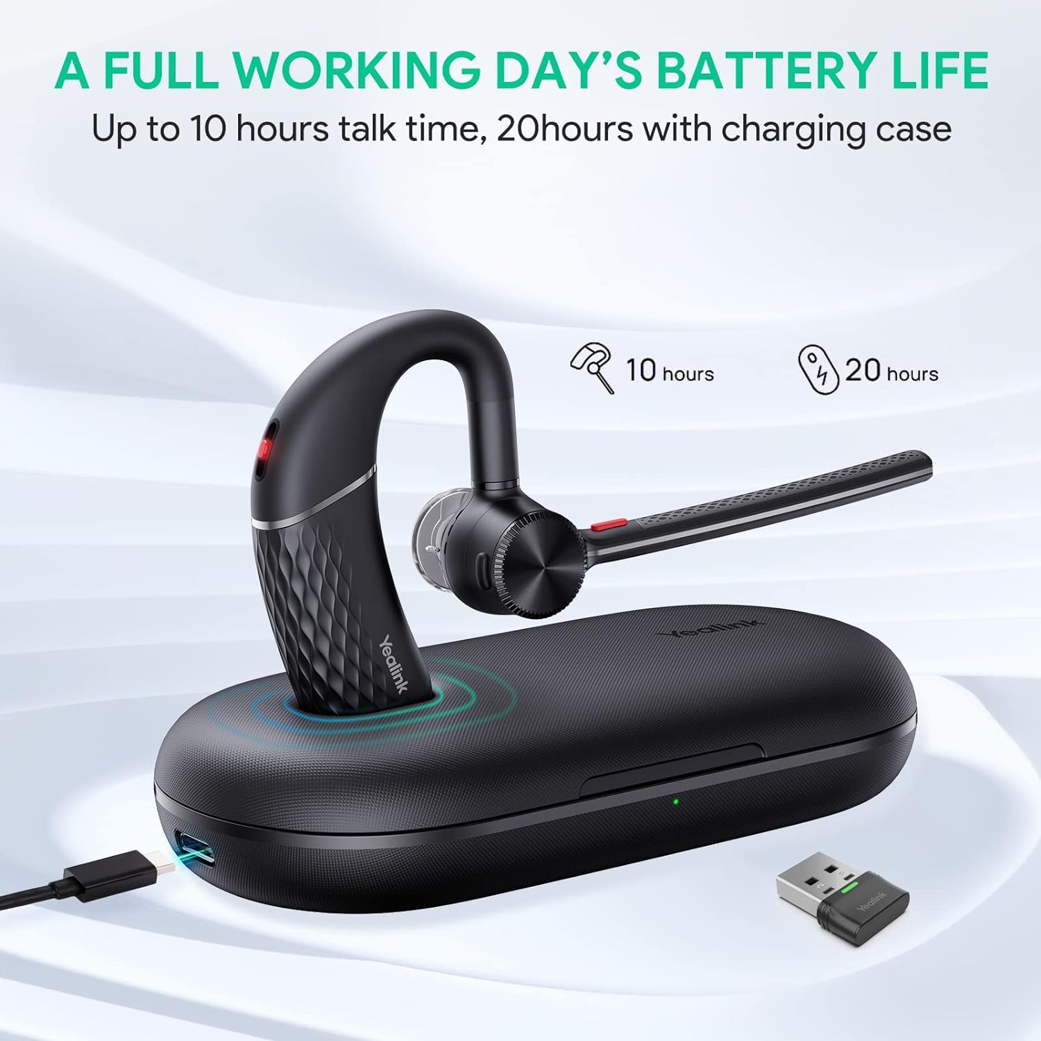 Yealink BH71 Pro Casque Bluetooth, Sans fil