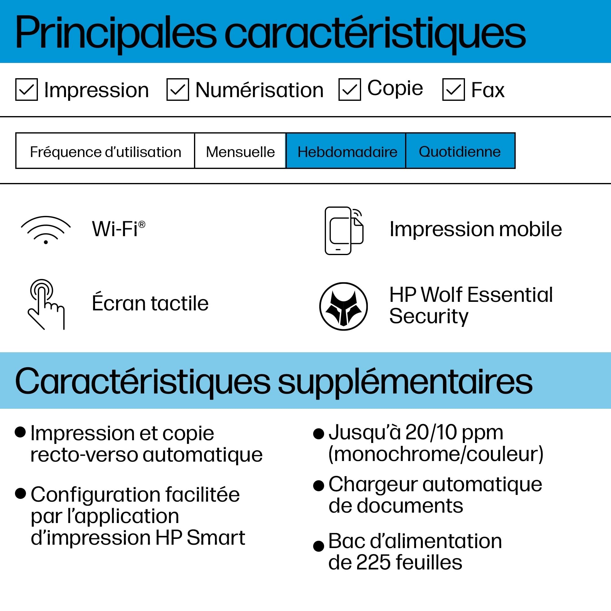 HP Imprimante Jet d'encre