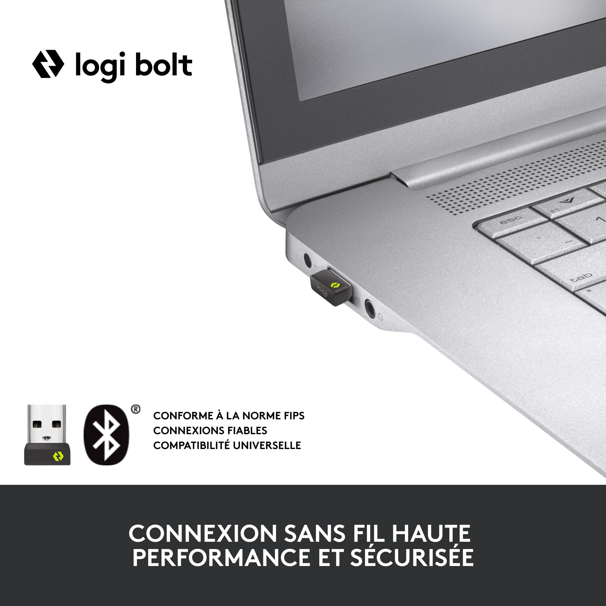 Logitech Signature M650 L Souris Bluetooth, Sans fil