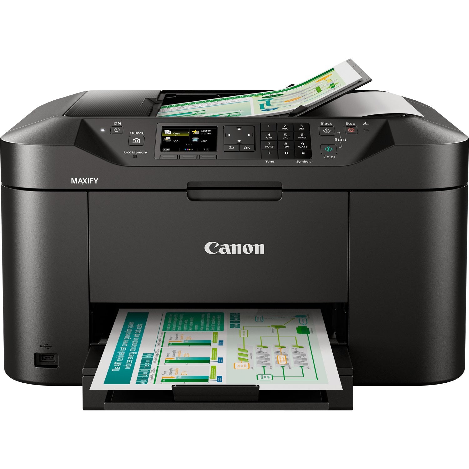 Canon MB2150 Imprimante multifonction Jet d'encre Couleur A4 Wi-Fi