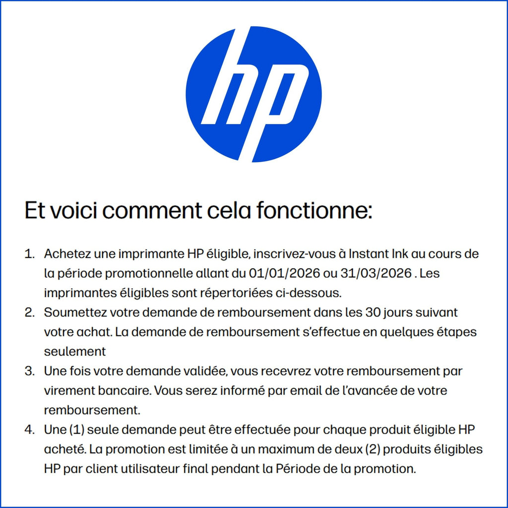 HP Imprimante Jet d'encre