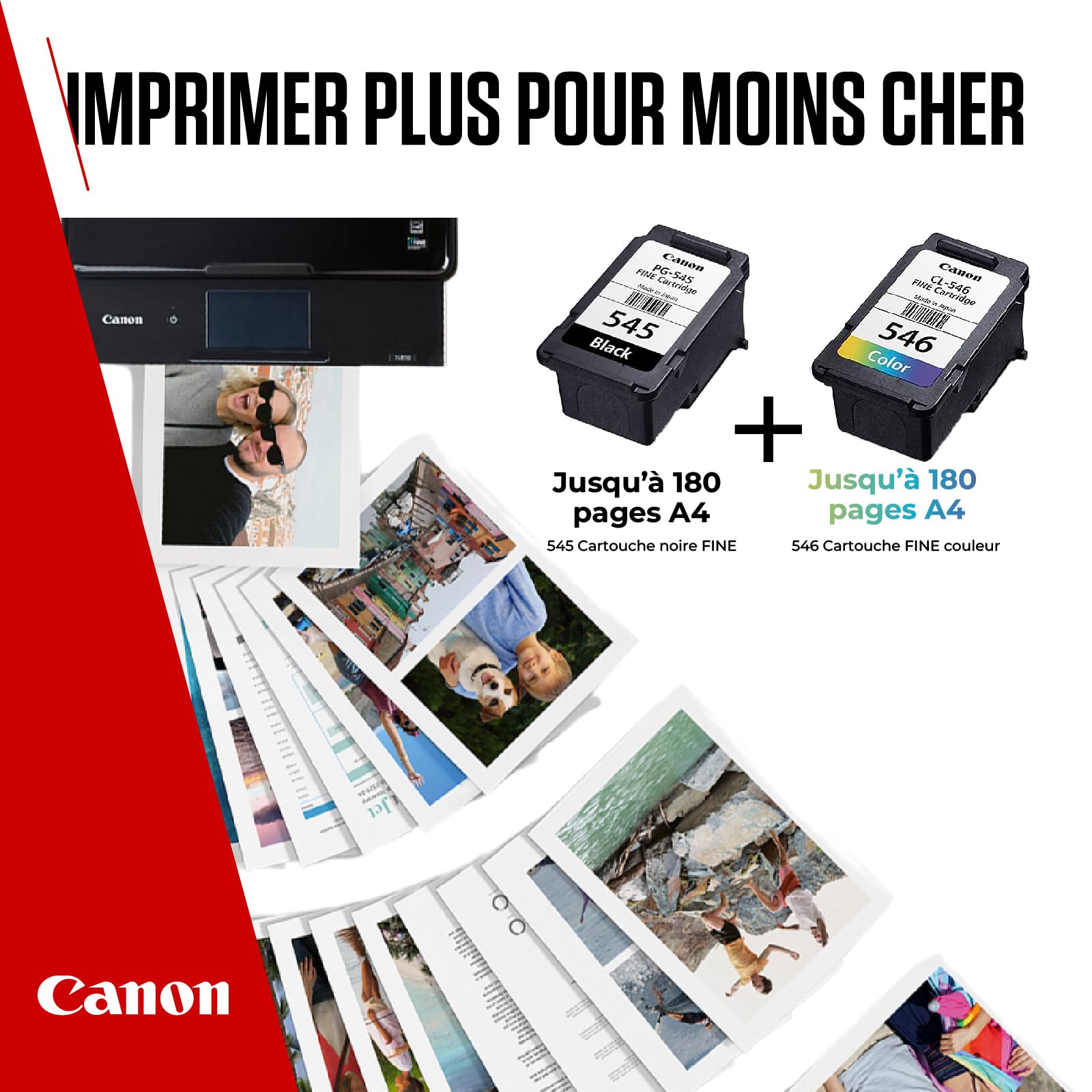 Canon PG-545 Cartouche d'encre Noir d'origine