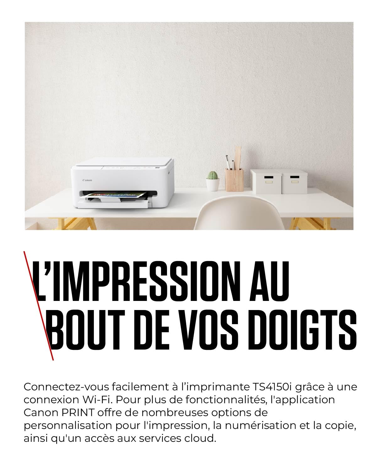 Canon Imprimante multifonction Jet d'encre Couleur
