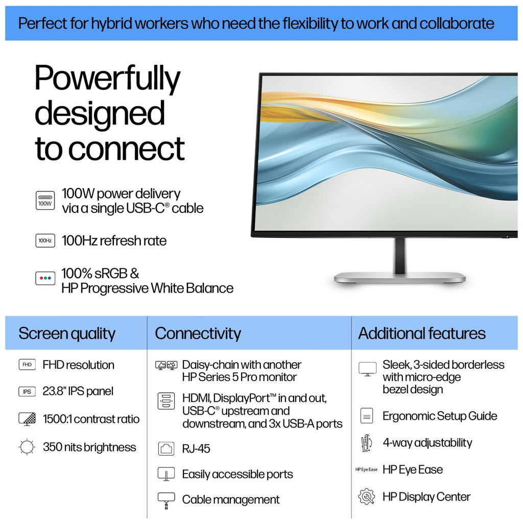 HP Series 5 Pro Écran 23.8" Full HD