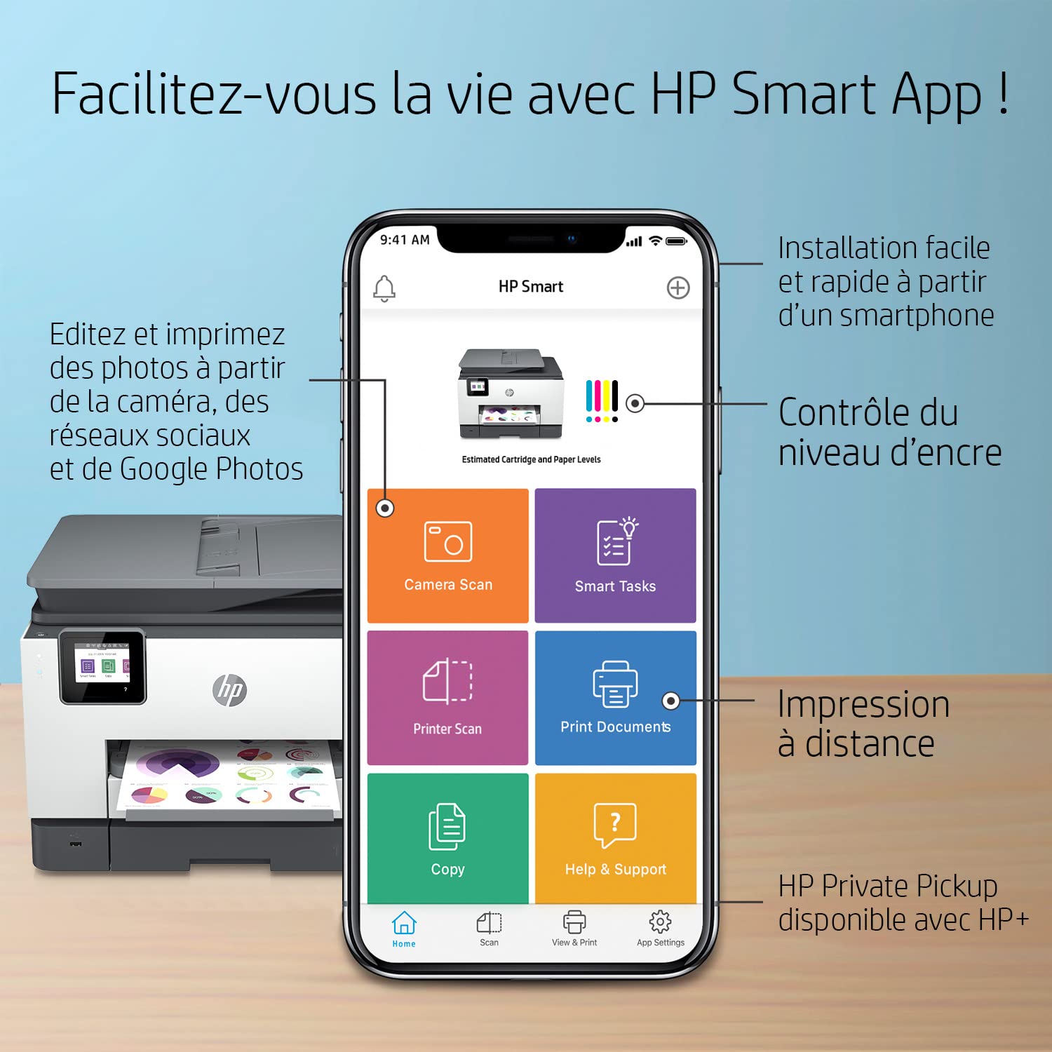HP Imprimante Jet d'encre
