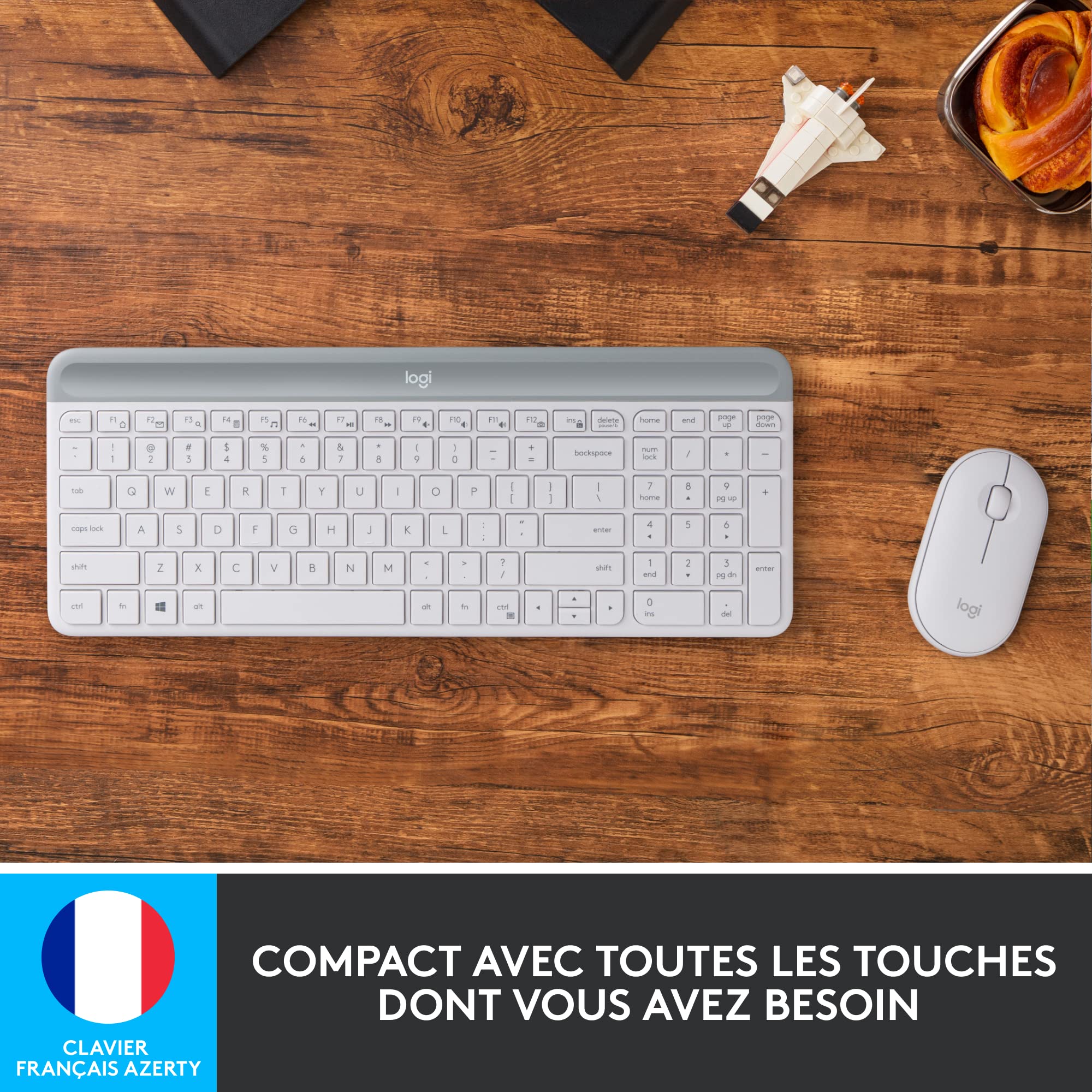Logitech MK470 Ensemble clavier + souris Sans fil