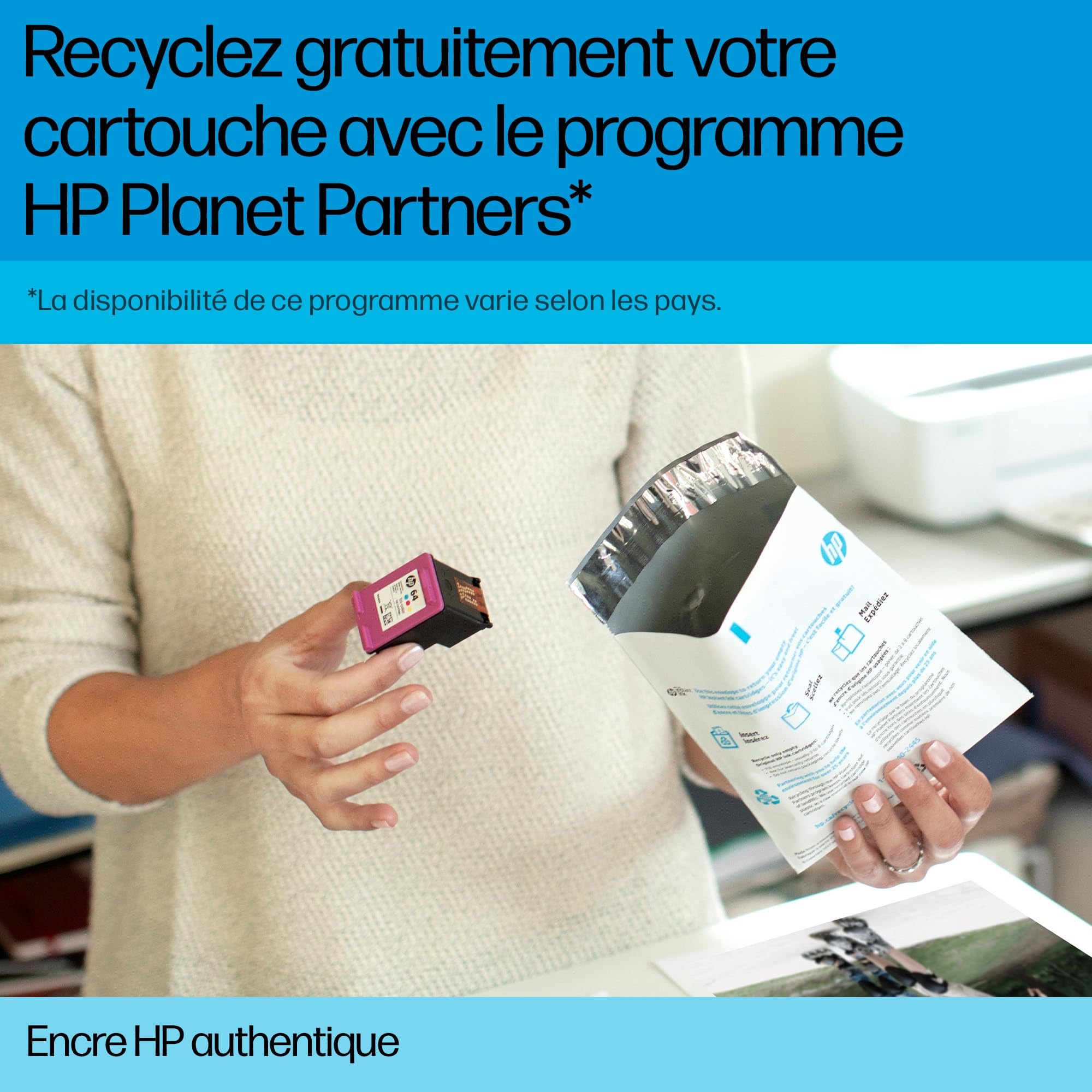 HP CN621AE Cartouche d'encre Noir d'origine
