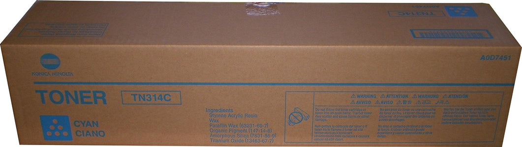 Konica Minolta Toner Cyan d'origine