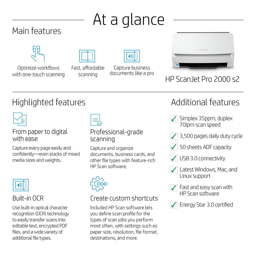 HP 6FW06A Scanner