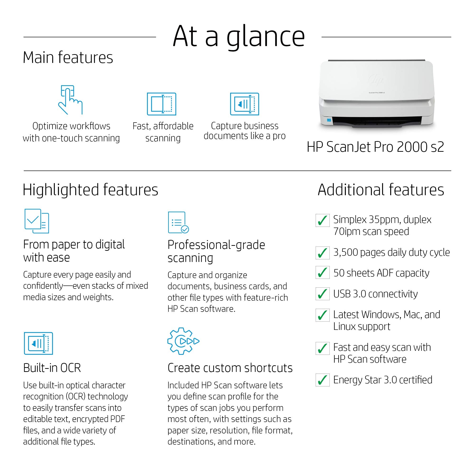 HP 6FW06A Scanner