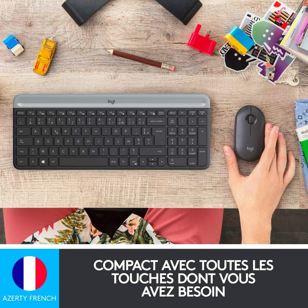 Logitech MK470 Ensemble clavier + souris Sans fil