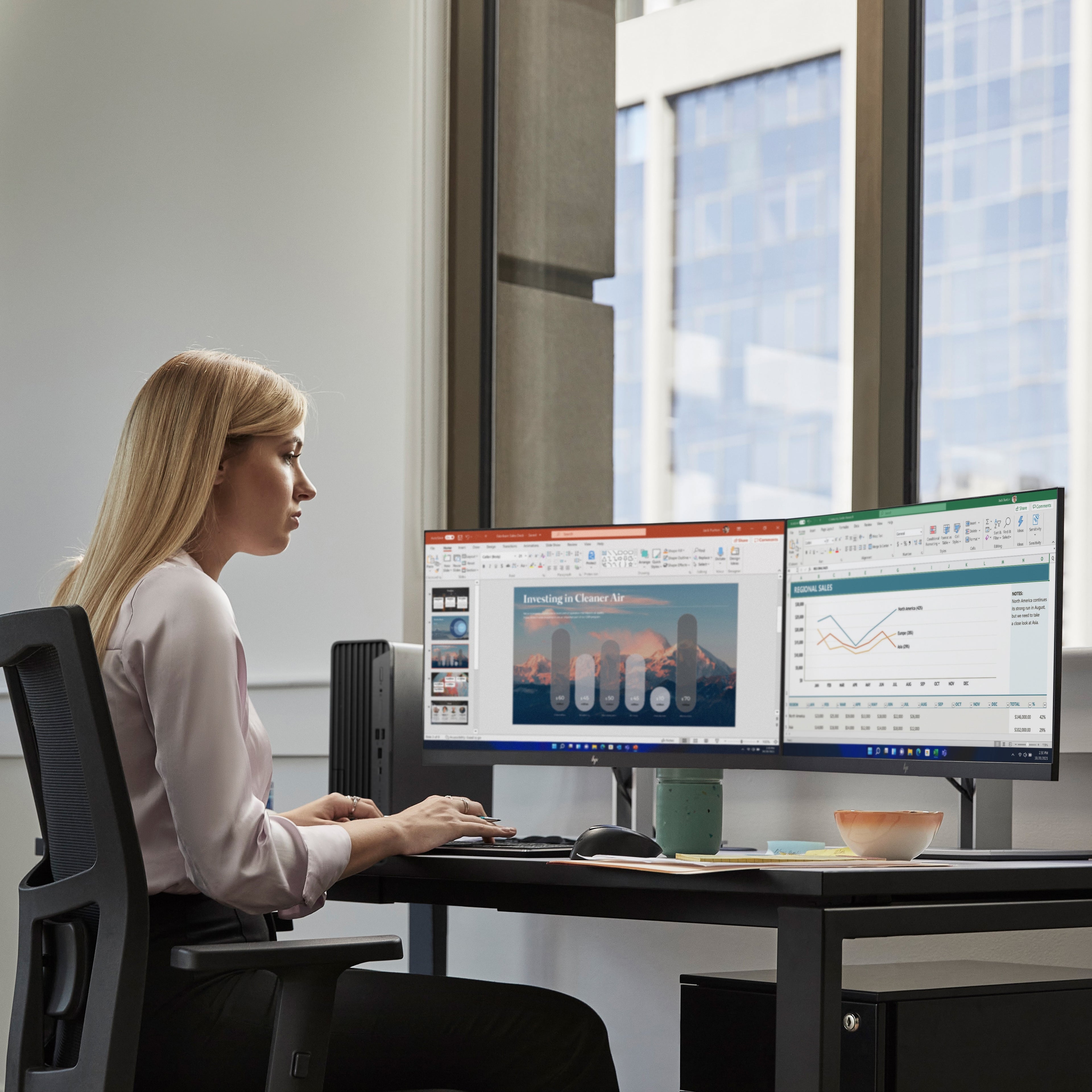 HP Pro 400 G9 PC de bureau Core i5-14500 16 Go 512 Go