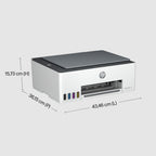 HP Imprimante multifonction Jet d'encre Couleur Wi-Fi